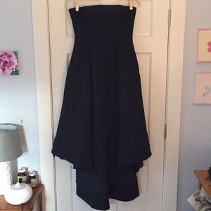 C/Meo Collective Blue We Woke Up Strapless Dress